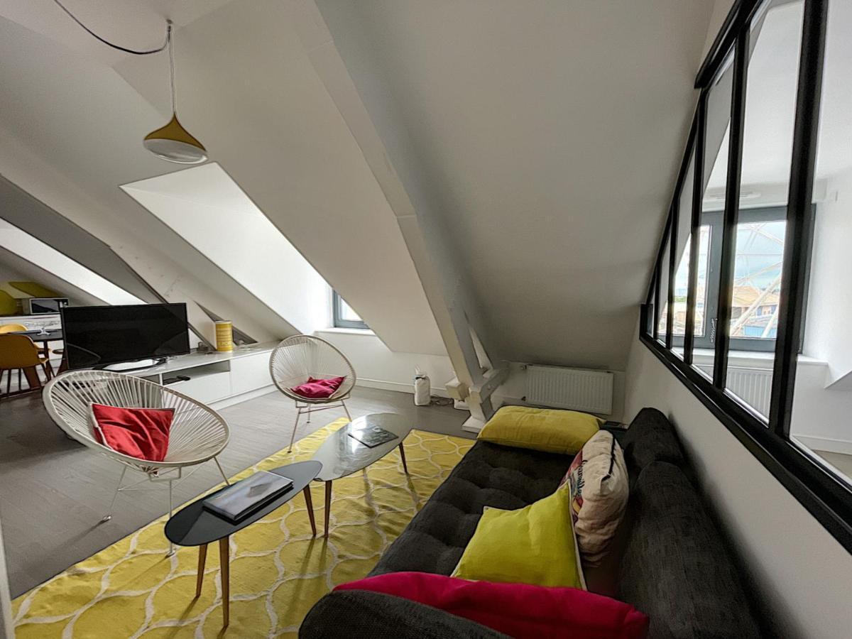 Duplex De Standing En Centre-Ville Avec Parking, Proche Port Et Plage - Fr-1-361-377 그랑빌 외부 사진