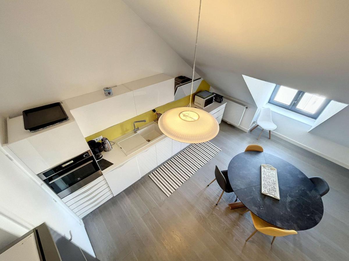 Duplex De Standing En Centre-Ville Avec Parking, Proche Port Et Plage - Fr-1-361-377 그랑빌 외부 사진
